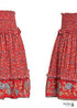 Boho Floral Skirt Caroline
